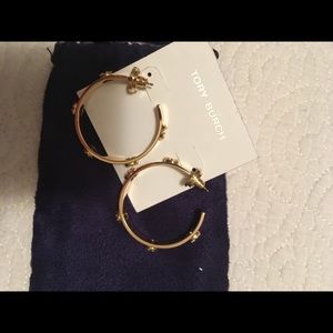Tory Burch gold earrings